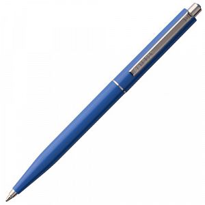 Ручка шариковая "Point" автомат., синий корпус метал. клип